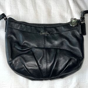 Vintage Cursive Font Coach Crossbody Purse